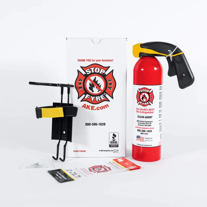 STOP-FYRE® Standard Fire Extinguisher – AKE Safety Equipment