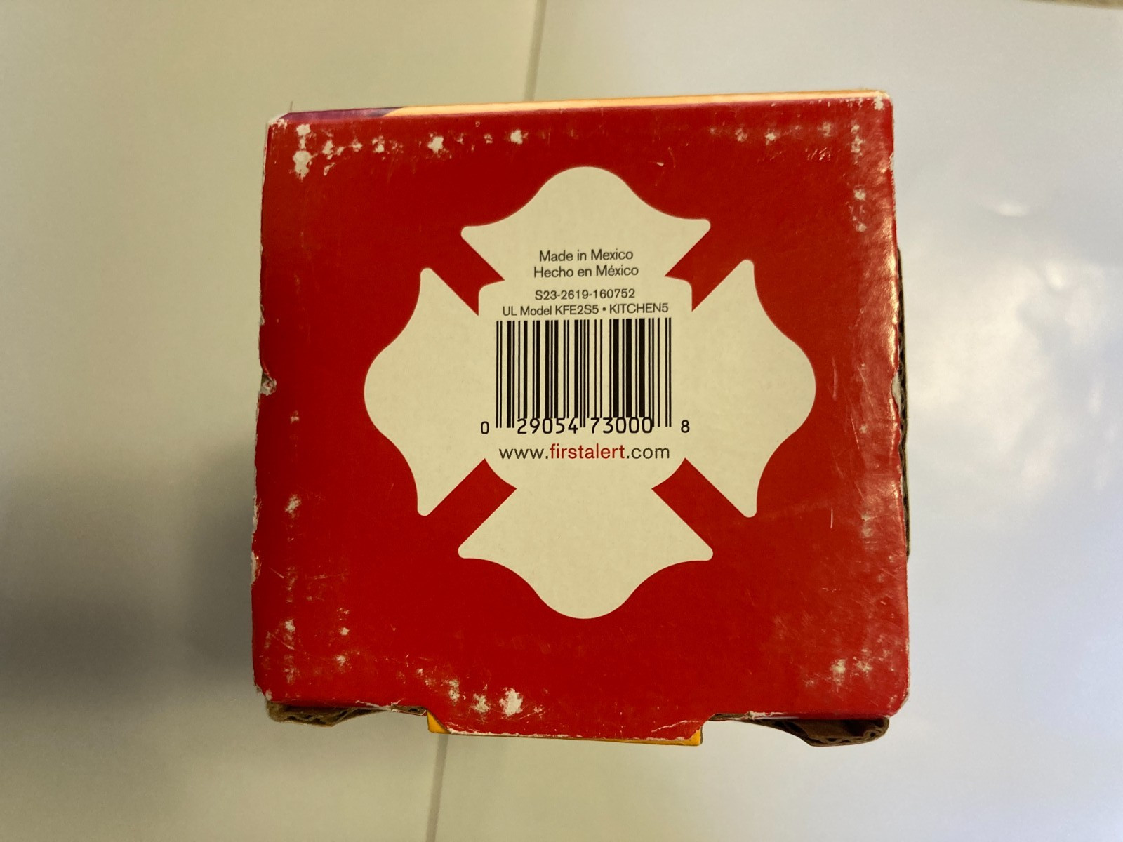 First Alert Kitchen Fire Extinguisher KFE2S5 UL RATED 5-B:C White 1 Pack