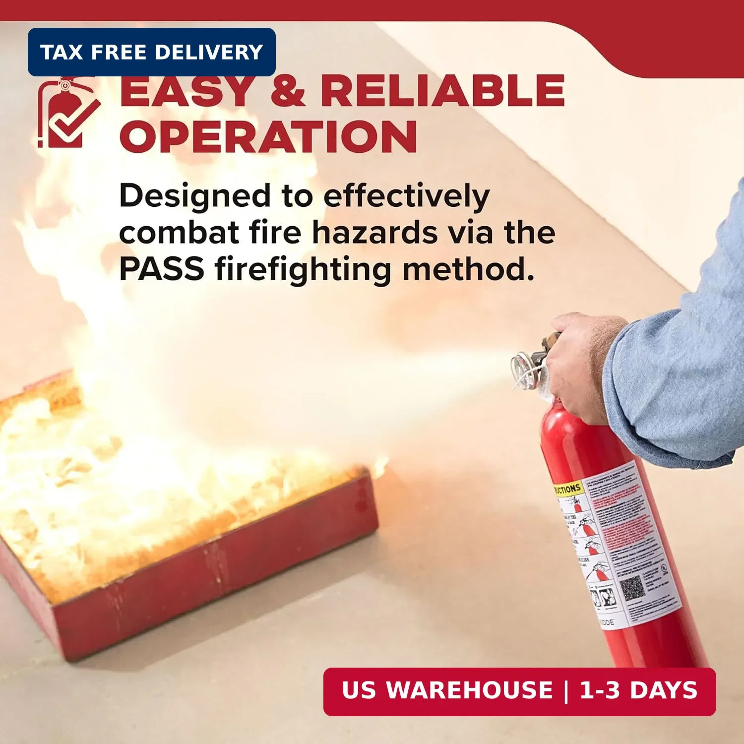 Kidde FA110G Multi Purpose Fire Extinguisher, Wall Mount, for Home/Office/Dorm/R