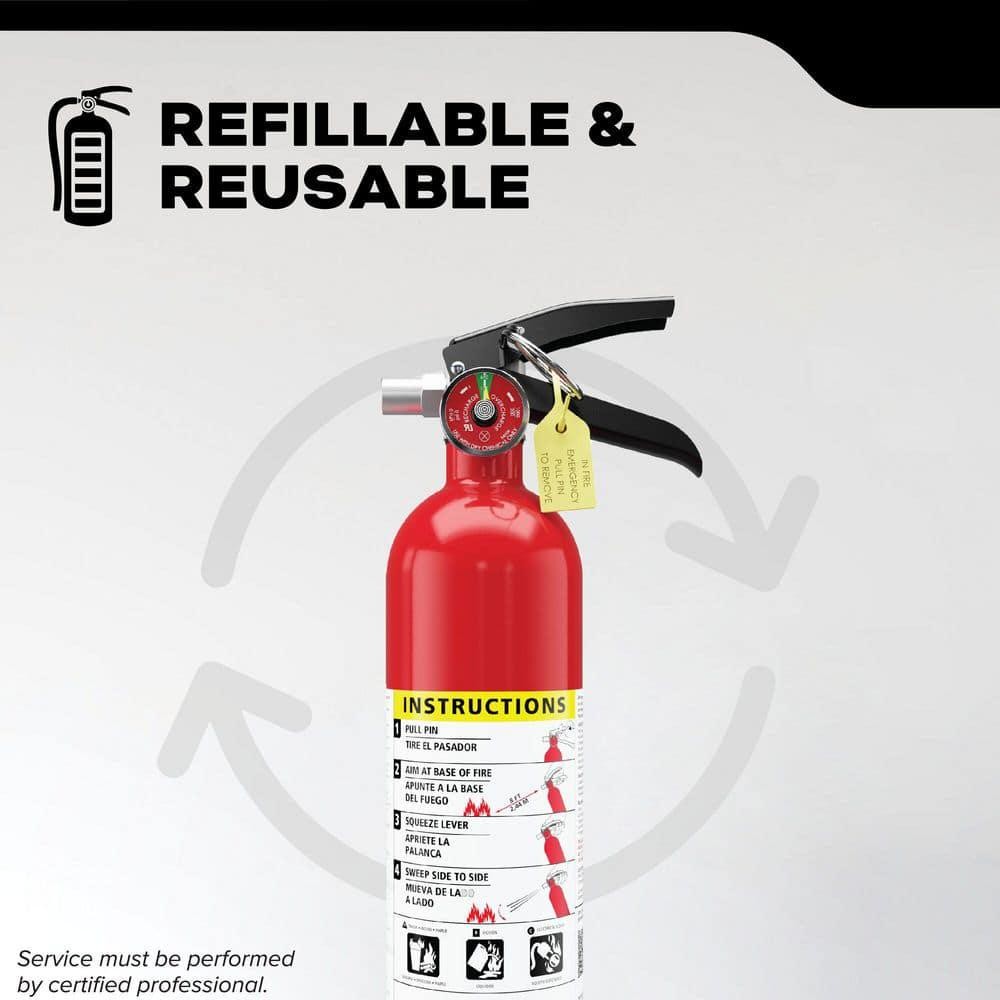 Pro 460 Rechargeable (4-A:60-B:C) Class ABC (10 lb.) Fire Extinguisher