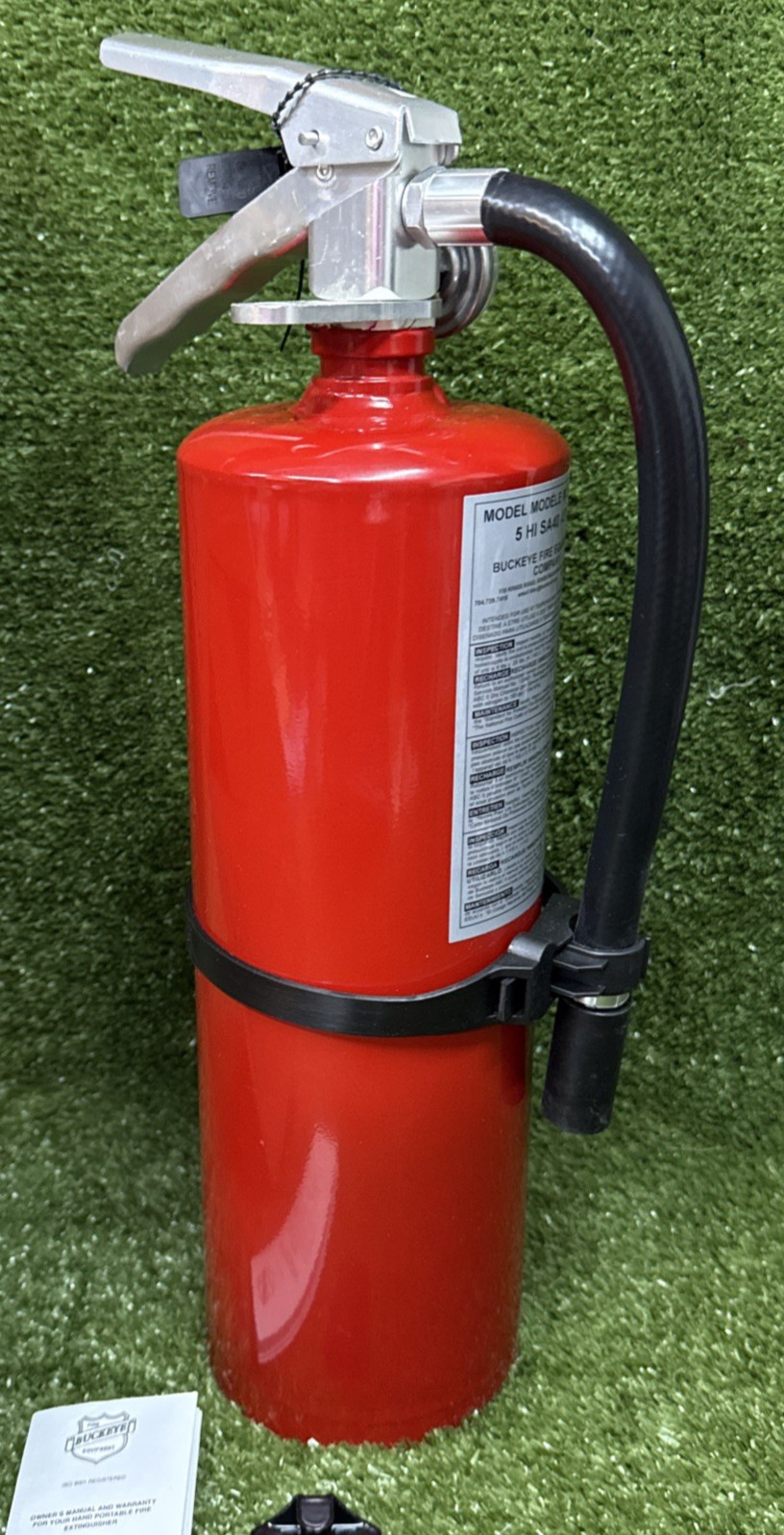 NEW Buckeye 5 lb ABC Fire Extinguisher 10914 Unused 2024 w/ Wall Bracket In Box
