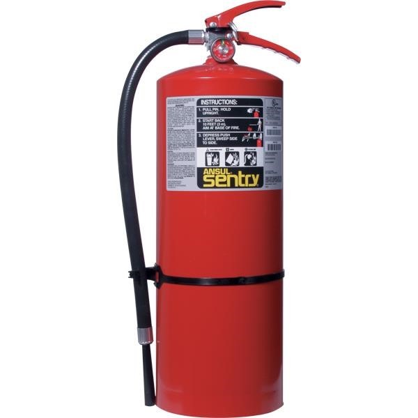 Ansul Sentry 20 lb ABC Fire Extinguisher w/ Wall Hook Ansul Fire Protection
