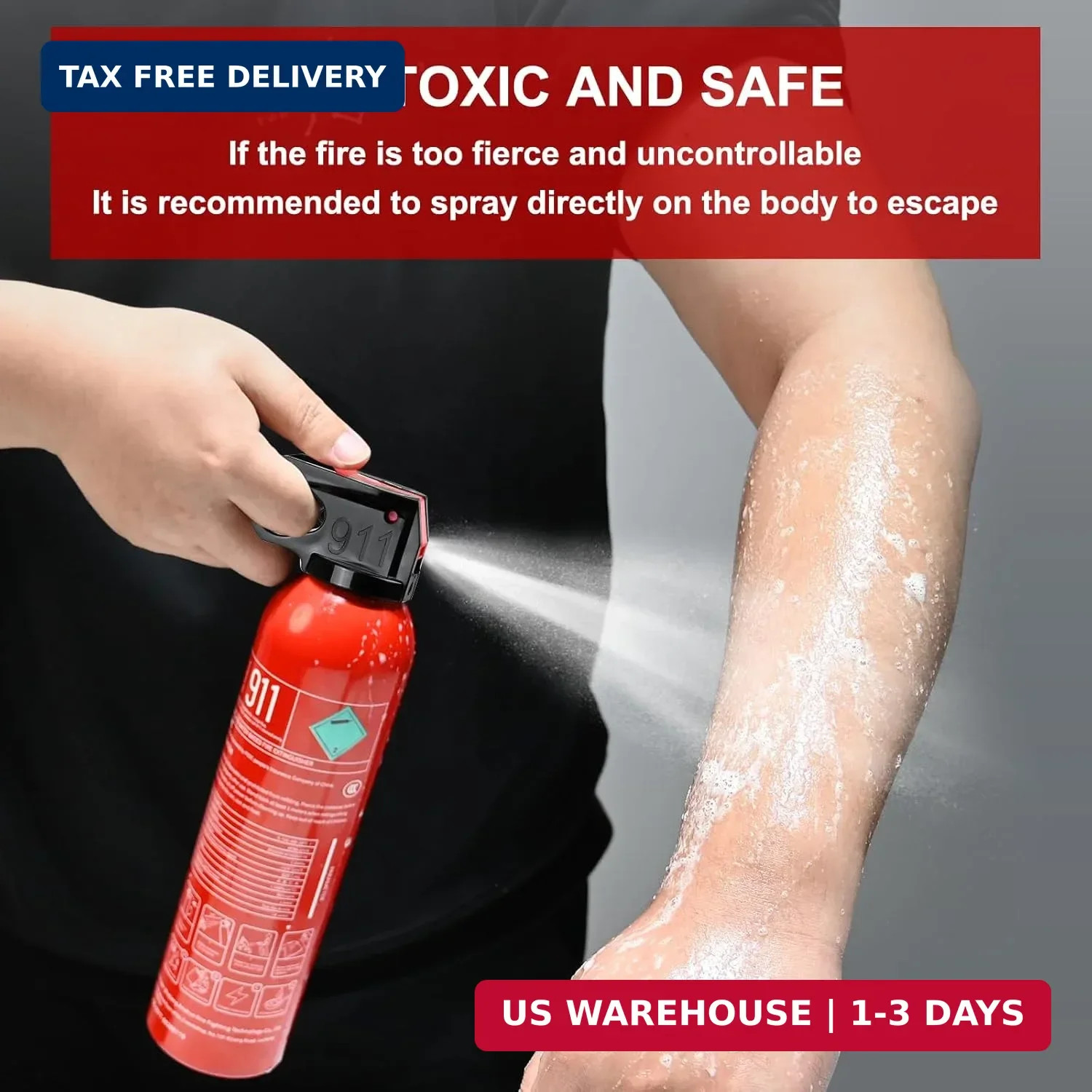 Upgrade Fire Extinguisher for Home, 4Pack Car Fire Extinguishers with Mount, 8 i