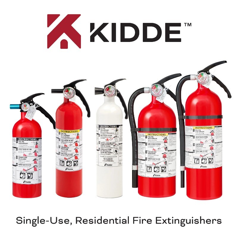 New Kidde, KID21008173MTL, Kitchen Fire Extinguisher, 1 Each, White