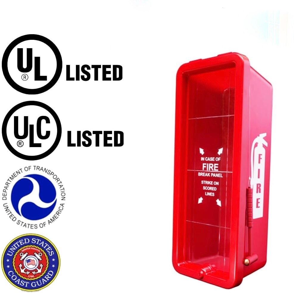 ✅🔥🧯4-PACK-NEW BUCKEYE 5-LB ABC 2023 CERT. FIRE EXTINGUISHER W/WALL & SIGN