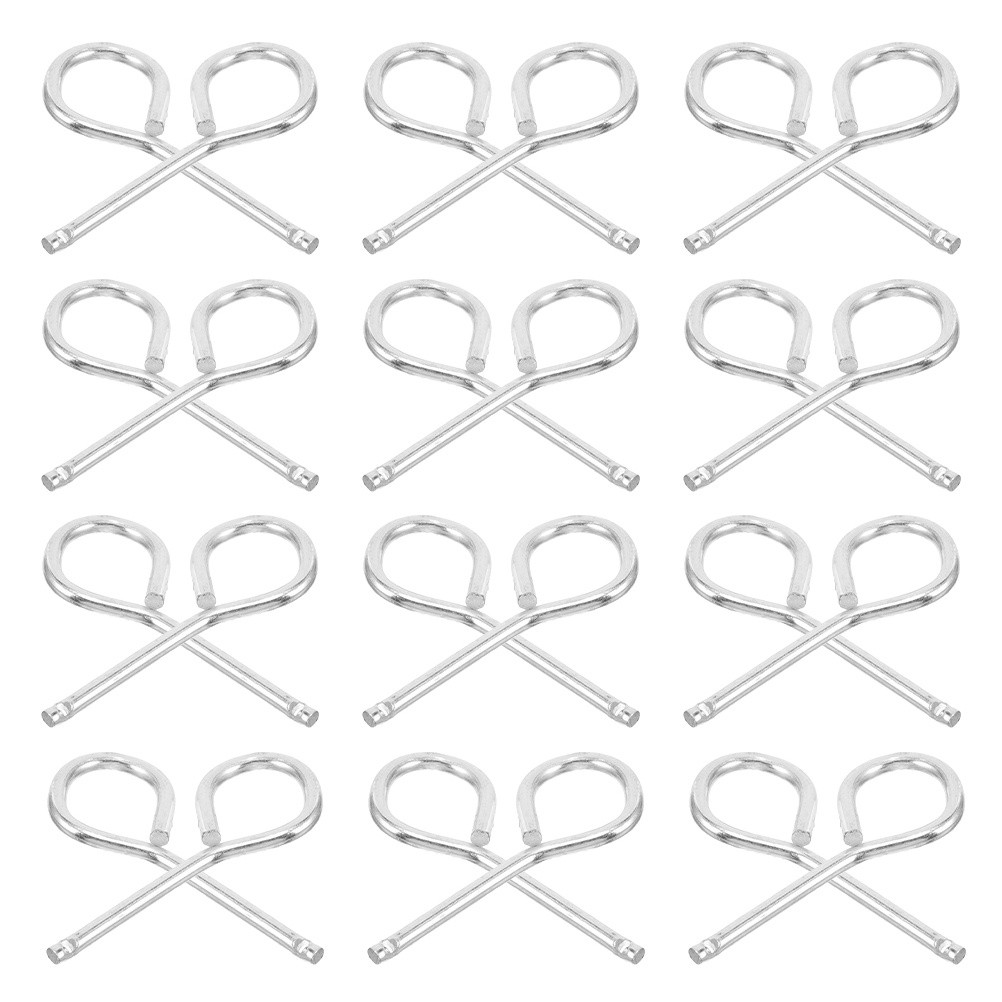 40 PCS Tamper-resistant Seals Fire Extinguisher Pin Steel Replacement