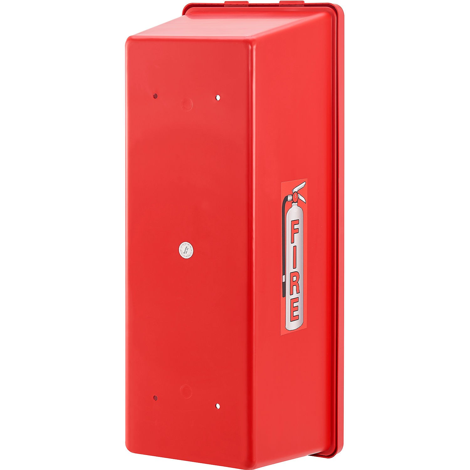 Global Industrial Fire Extinguisher Cabinet Plastic Fits 20 lbs. Red