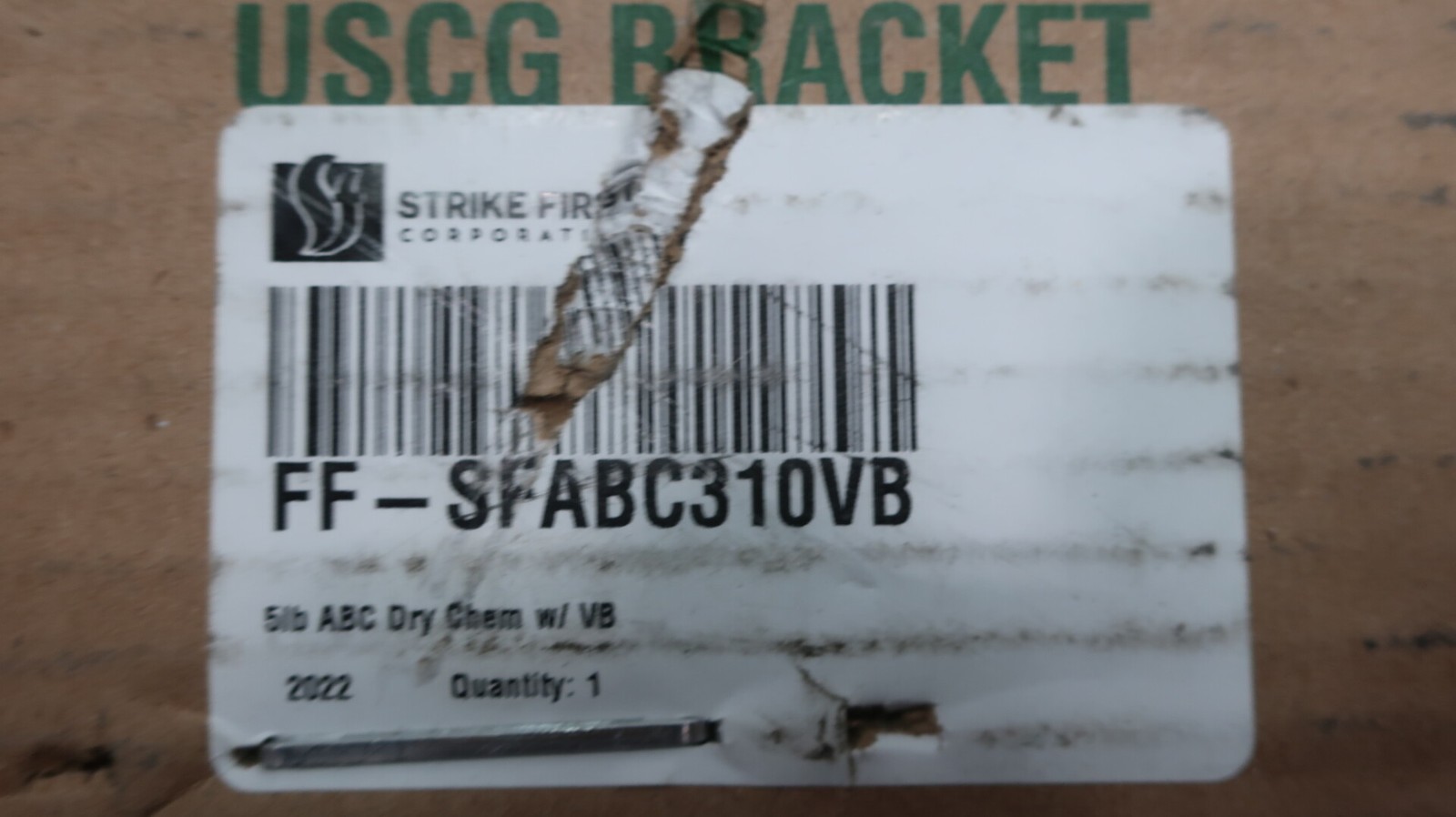 Strike First FF-SFABC310VB Dry Chemical Fire Extinguisher 5lb