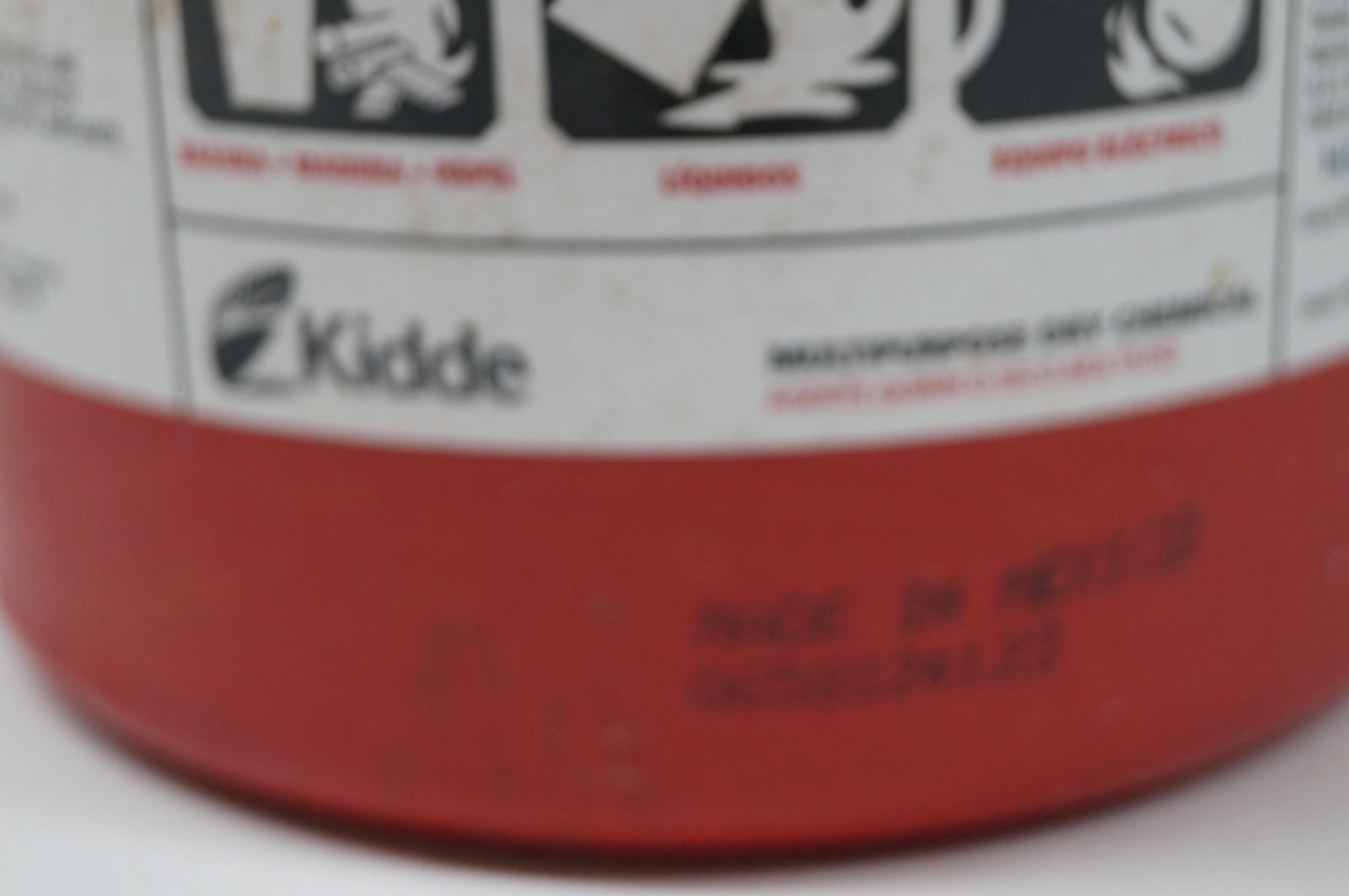 KIDDE PRO 4 TCM-9, P210-3 Fire Extinguisher 6 lbs Dry Chemical WORKING F121