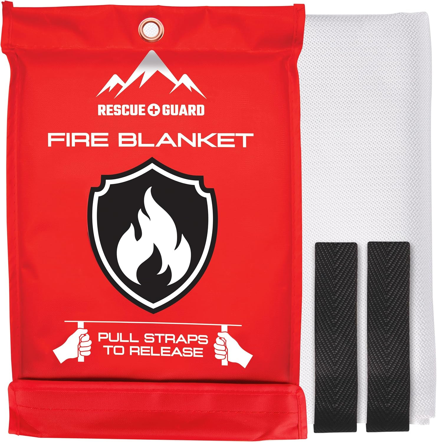 Fire Blanket 1 Pack 40”X40” – Fire Blankets Emergency for Home and Kitchen – Eme
