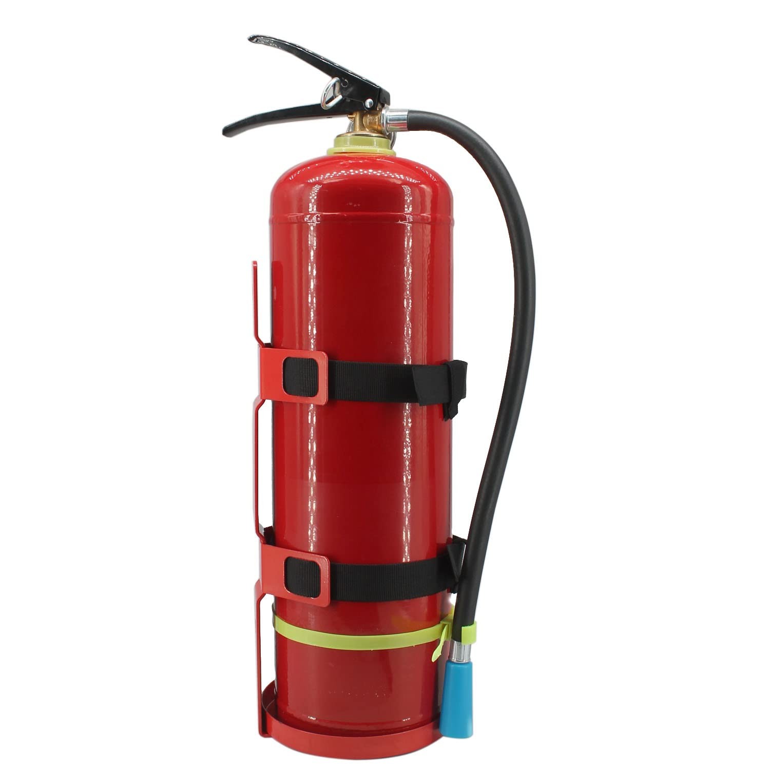 1 PCS Fire Extinguisher Mount Wall Hanging Bracket Holder 5LB Red Mini