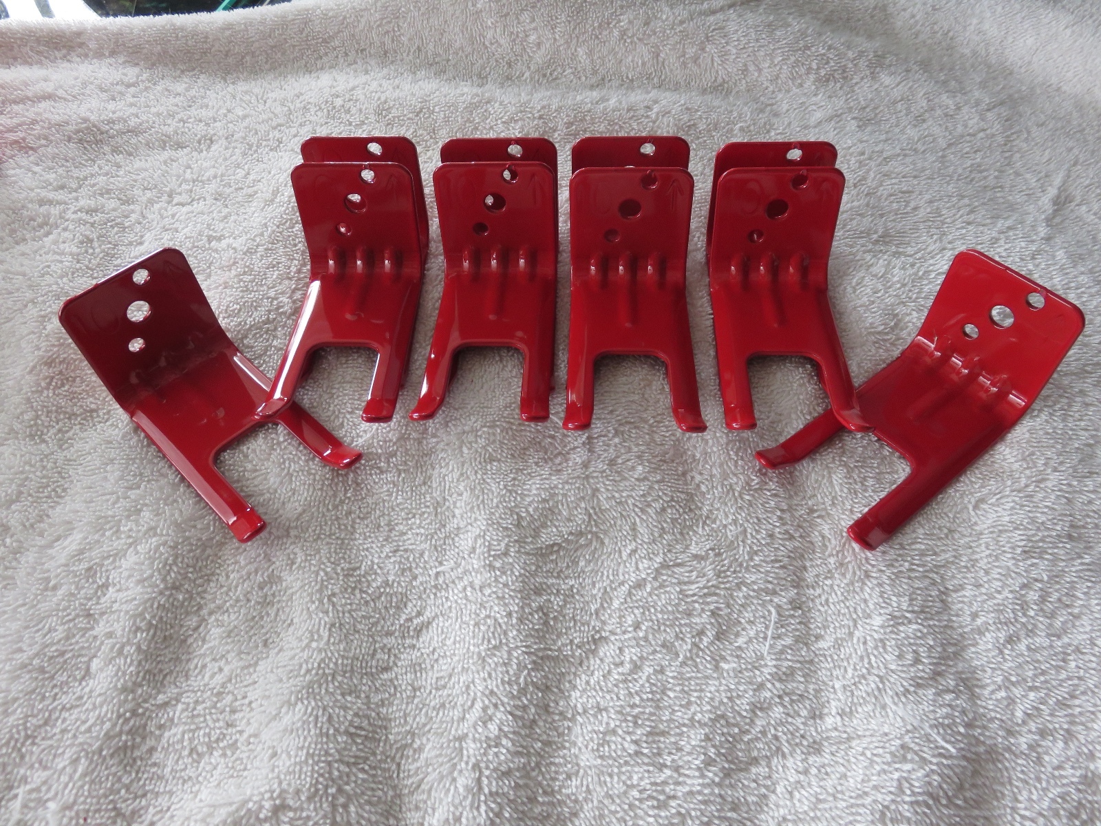 10 -UNIVERSAL FORK STYLE WALL HOOK-BRACKET-HANGER for 5-10lb. Fire Extinguishers