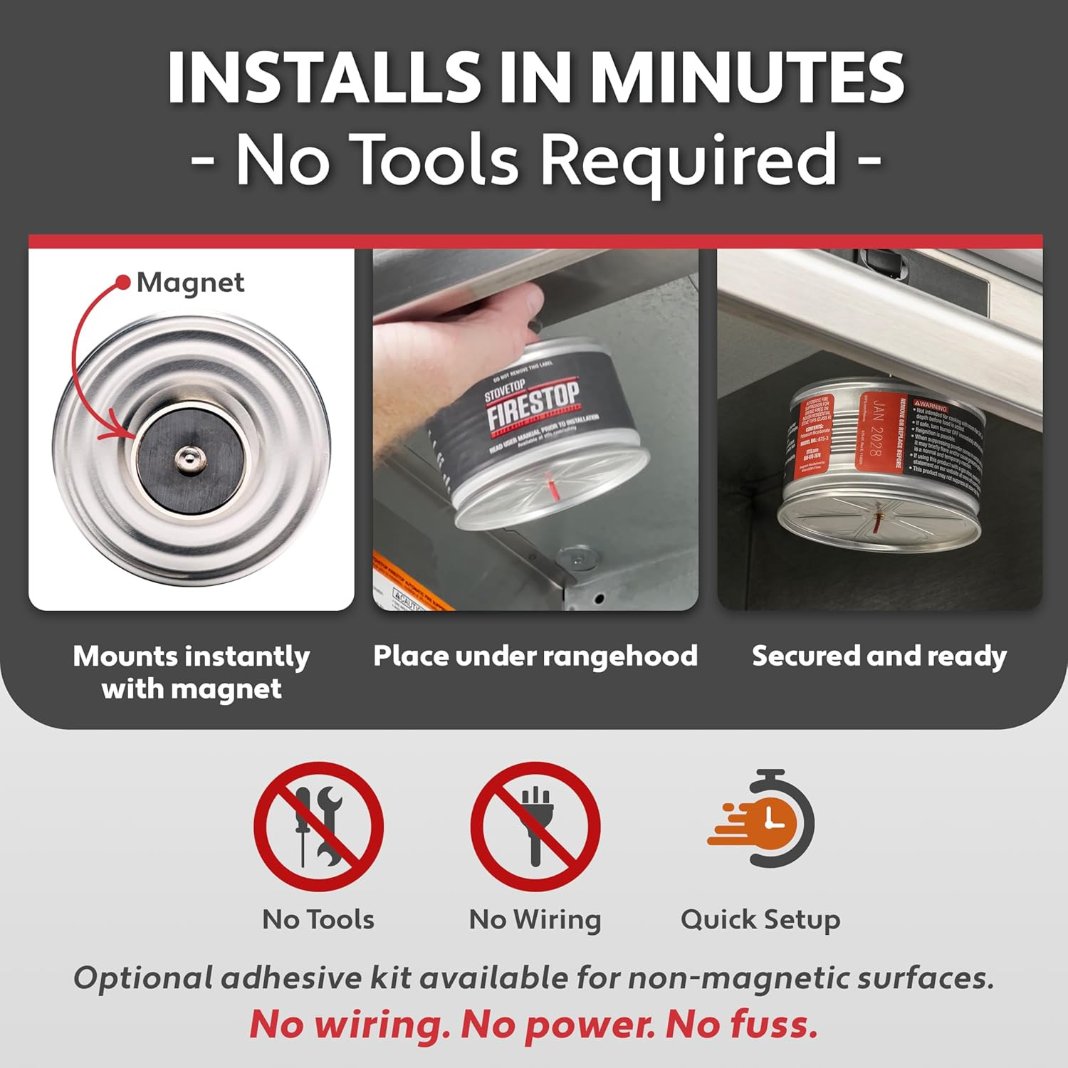 Rangehood® Automatic Stovetop Fire Suppressor System