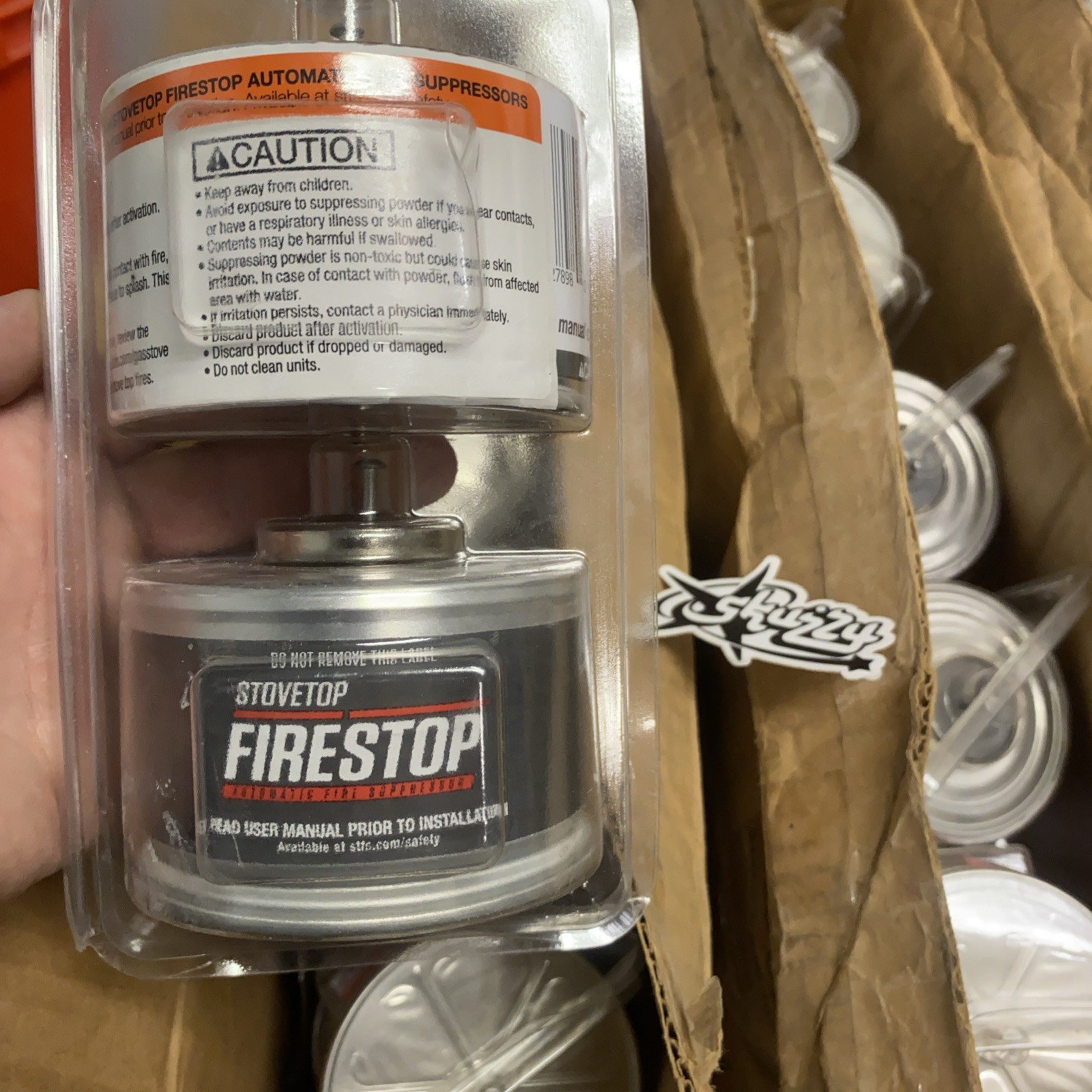 20 – StoveTop FireStop 675-3D RangeHood Fire Suppressor 10 Pack – EXP NOV 2027