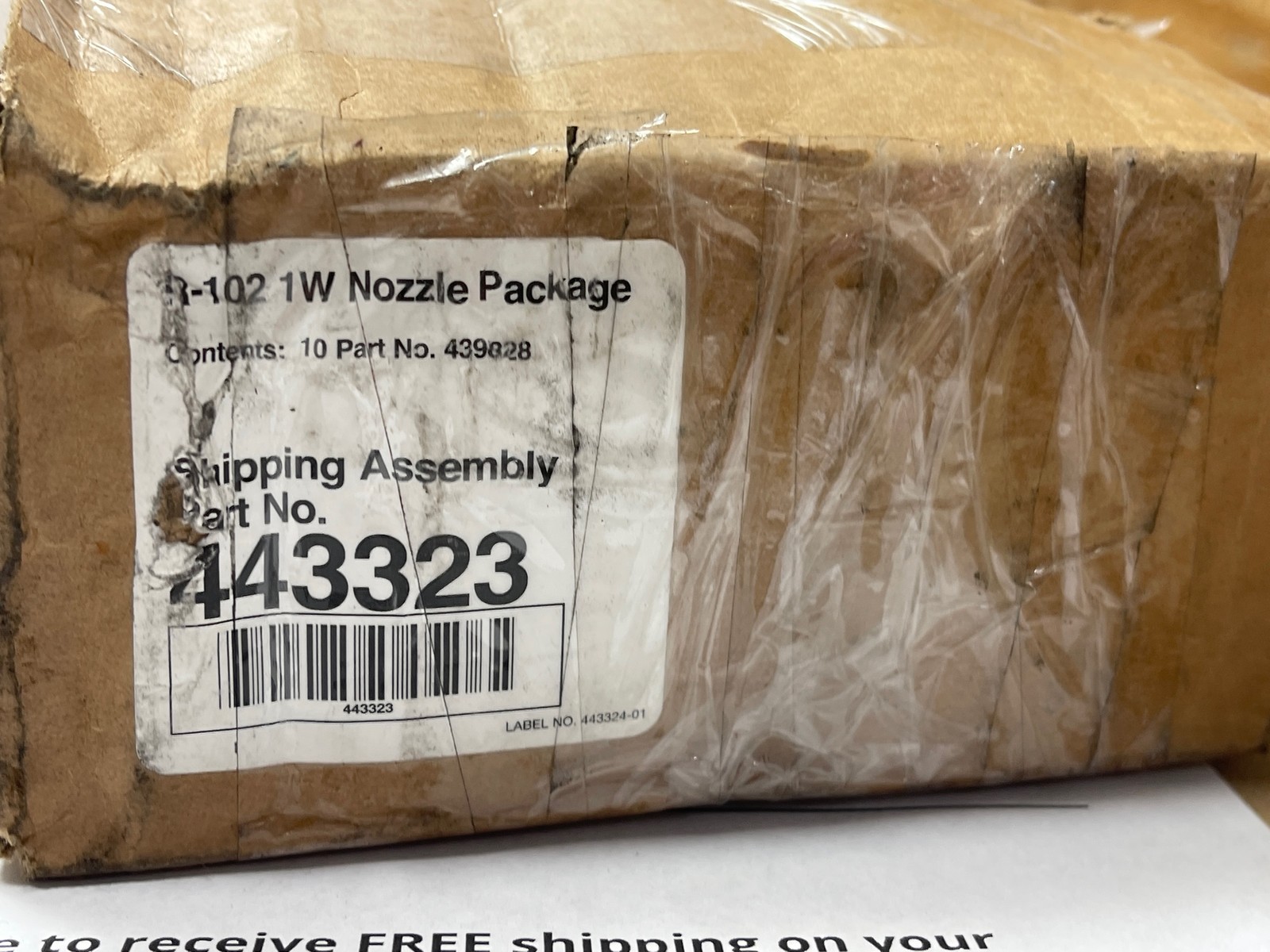 1W Ansul 443323 R102 Hood Discharge Nozzle