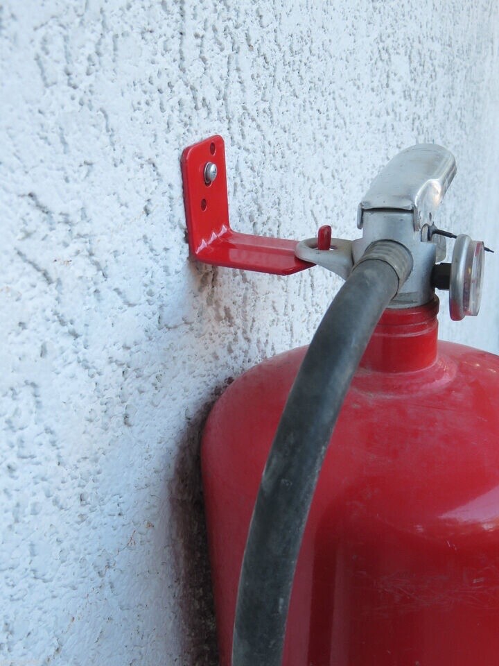 25 -UNIVERSAL WALL HOOK-BRACKETS-HANGER for 10,15 or 20 lb. Fire Extinguisher