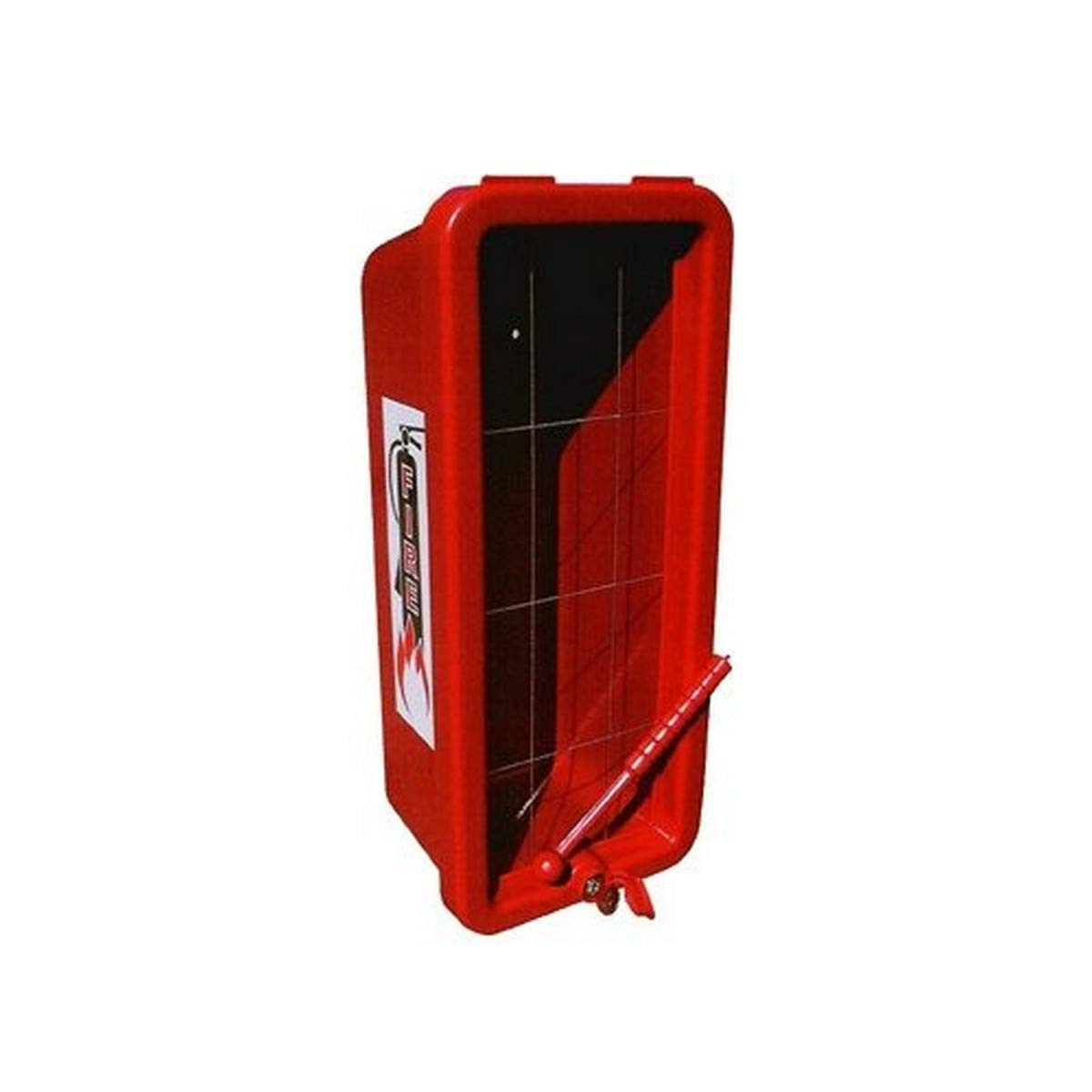 CATO 12051-H Red Plastic Chief Fire Extinguisher Cabinet for 20 Lb. Extinguisher