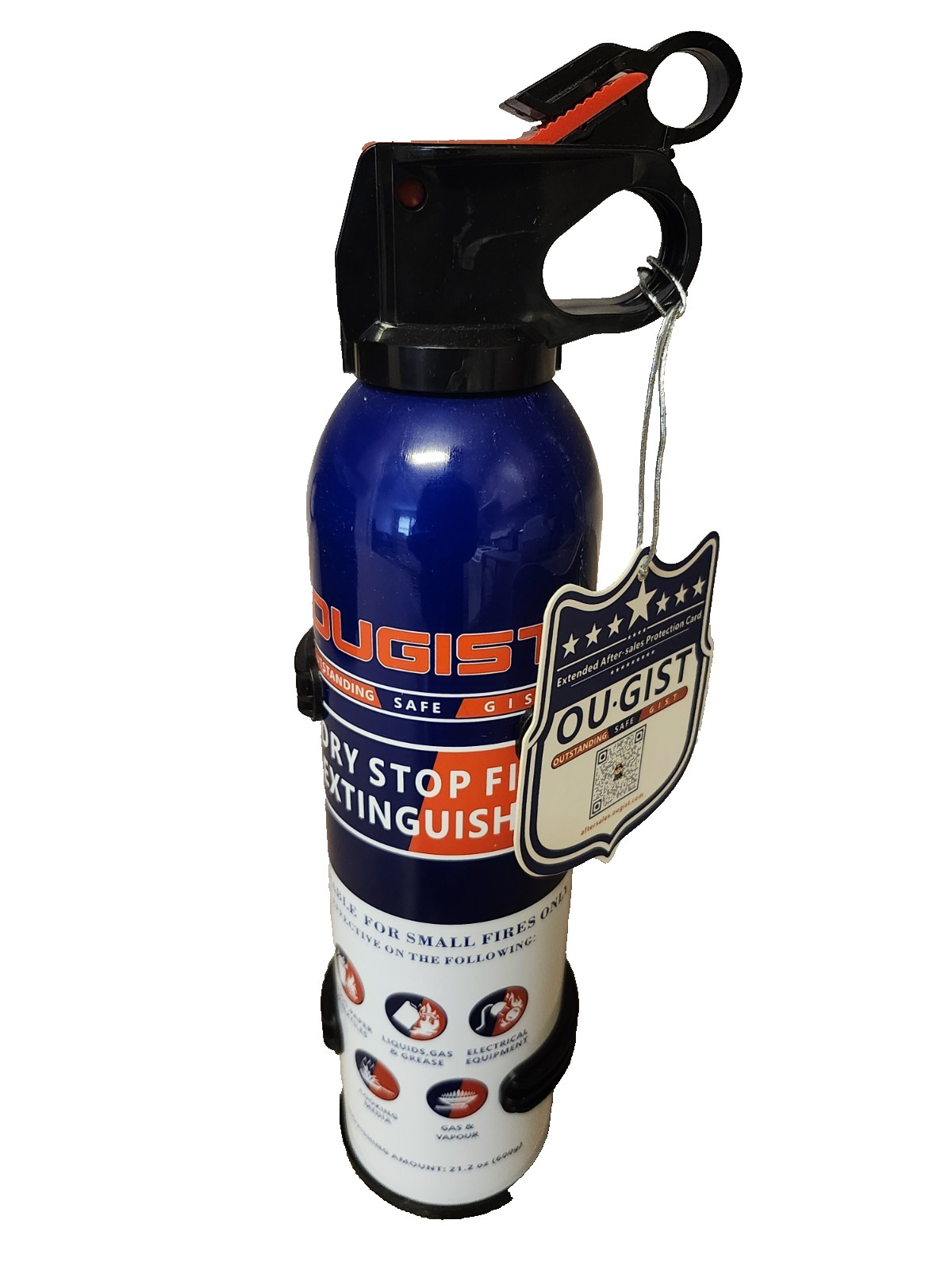 Dry Stop Fire Extinguisher Spray – 600G Quick-Acting Powder for Home, Vehicle…