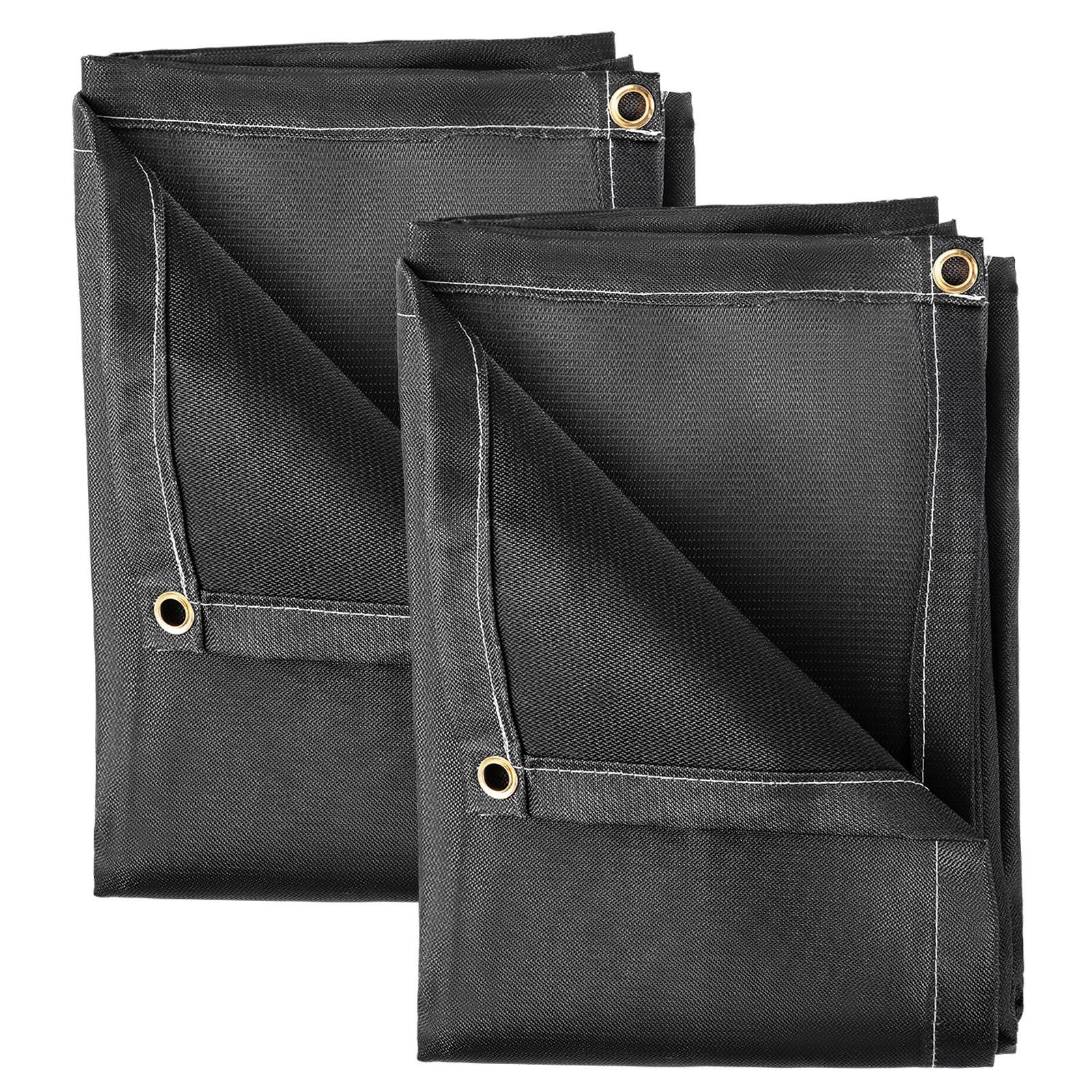 2-Pack Fire Suppression Blanket 6x10ft, Fiberglass 1022°F Rated