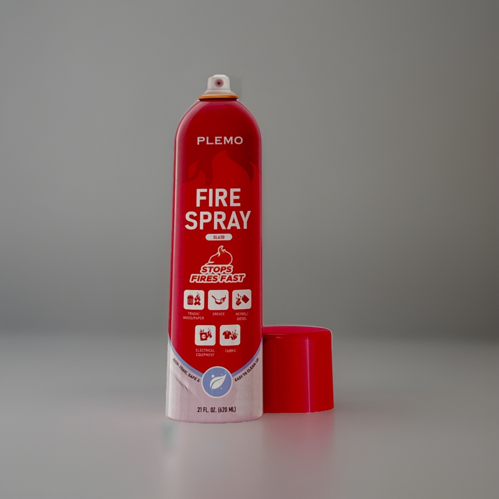 Plemo Fire Spray SL620 All-in-1 Portable Fire Extinguisher Spray For Home Travel