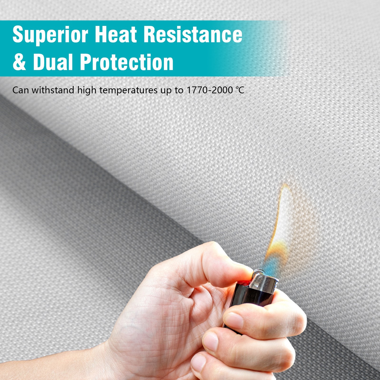 Large Car Fire Blanket, Emergency Fireproof Blankets, Fire Extinguisher Blanket