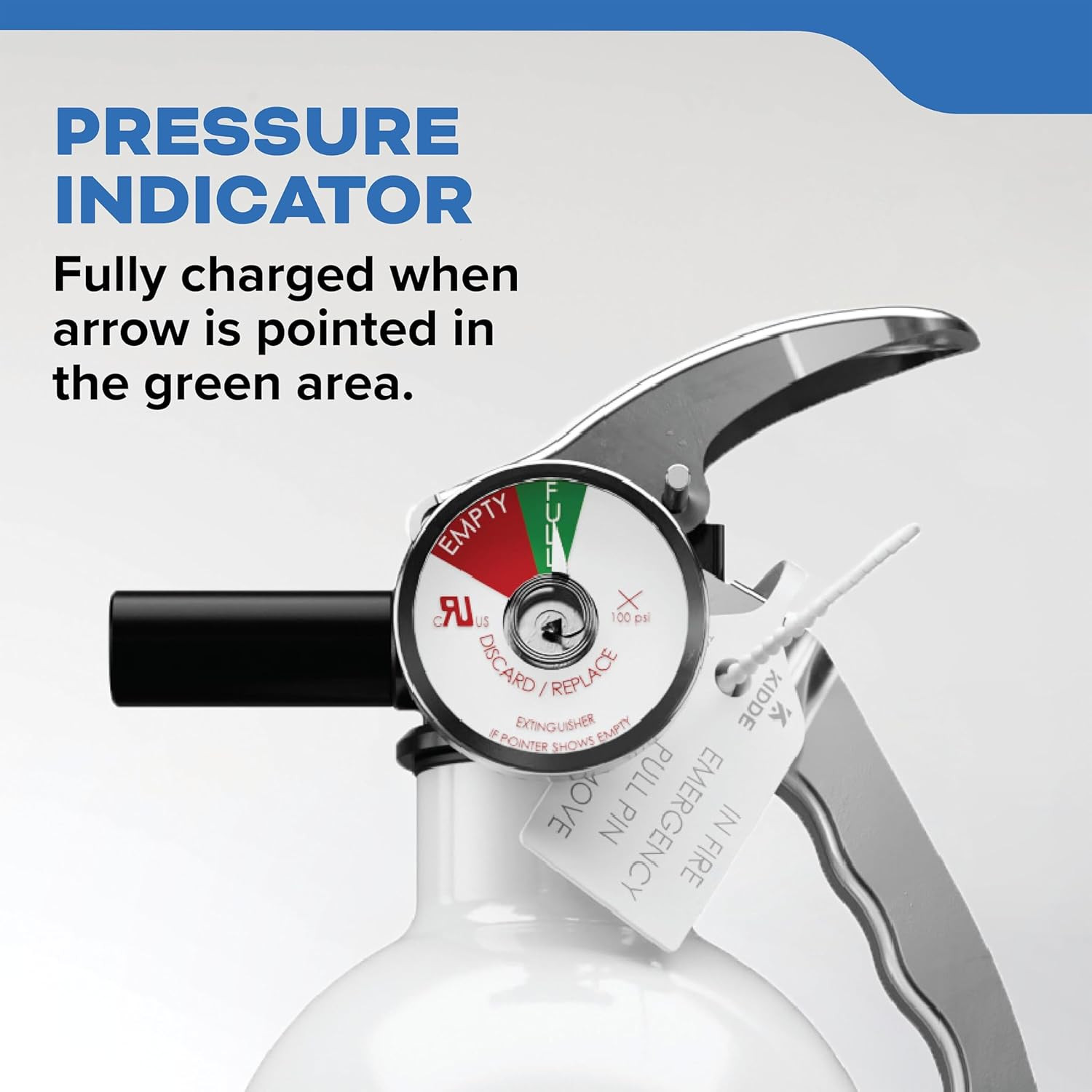 Fire Extinguisher for Boats, Single-Use 1A10BC