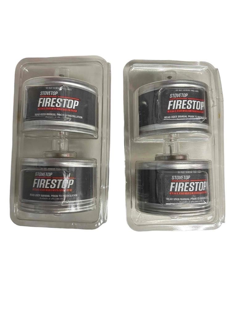NEW 4 Pack StoveTop FireStop RangeHood Fire Suppressor Extinguishers EXP 05/31