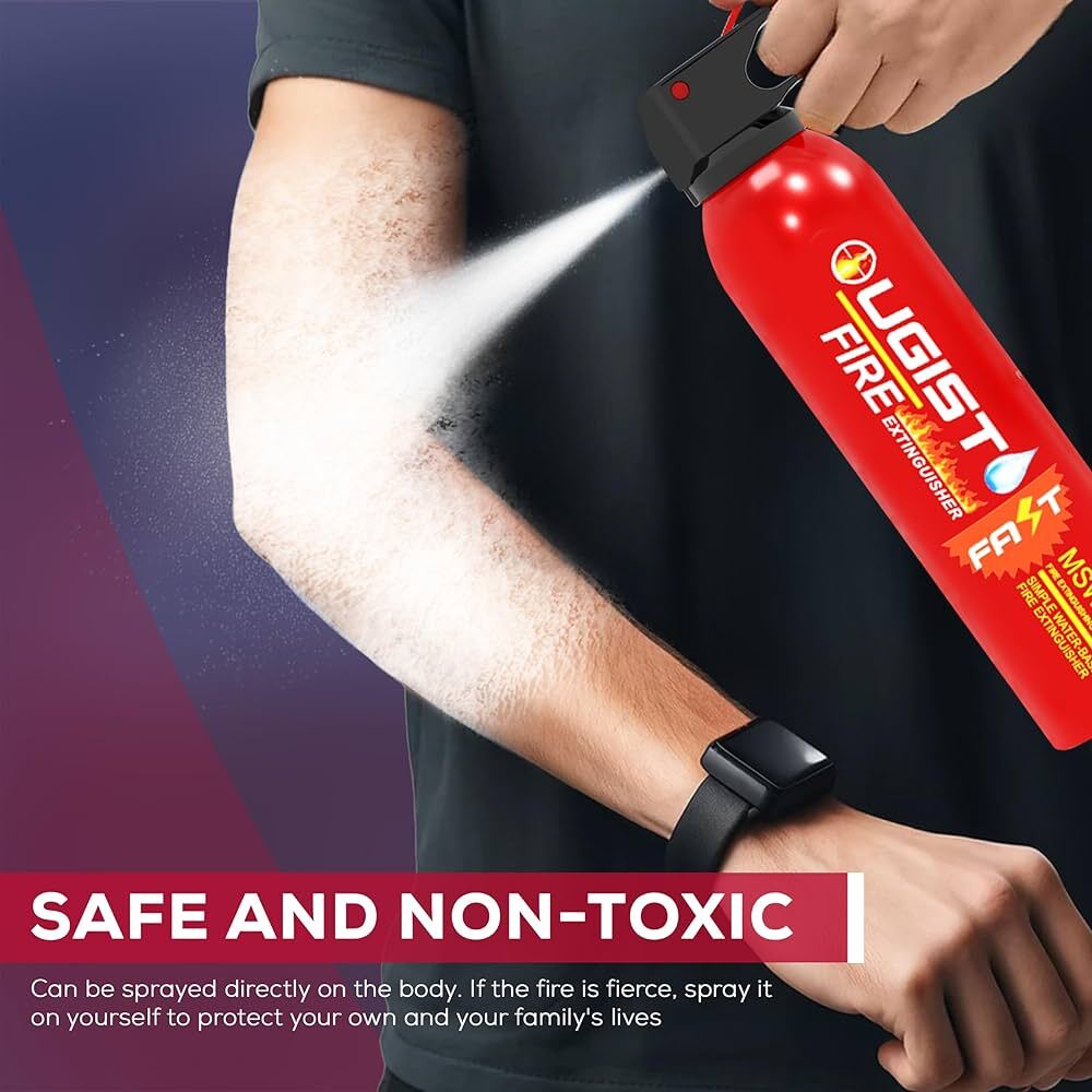 4 In1 Fire Extinguisher with Mount Fire Extinguishers for the House/Car/Kitchen