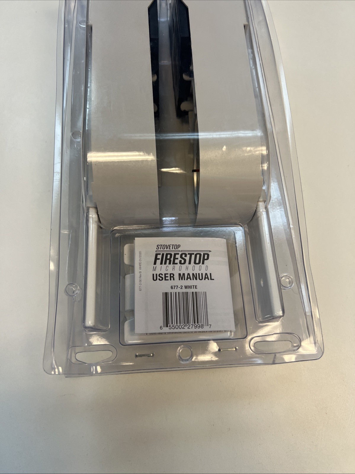 StoveTop FireStop Microhood 677-2 White Automatic Fire Extinguisher New Sealed