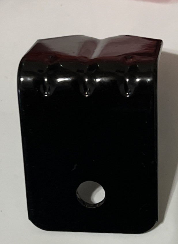 Fire Extinguisher 10 lb Single Hole Black Angle Steel Bracket Wall Mount LOT 8