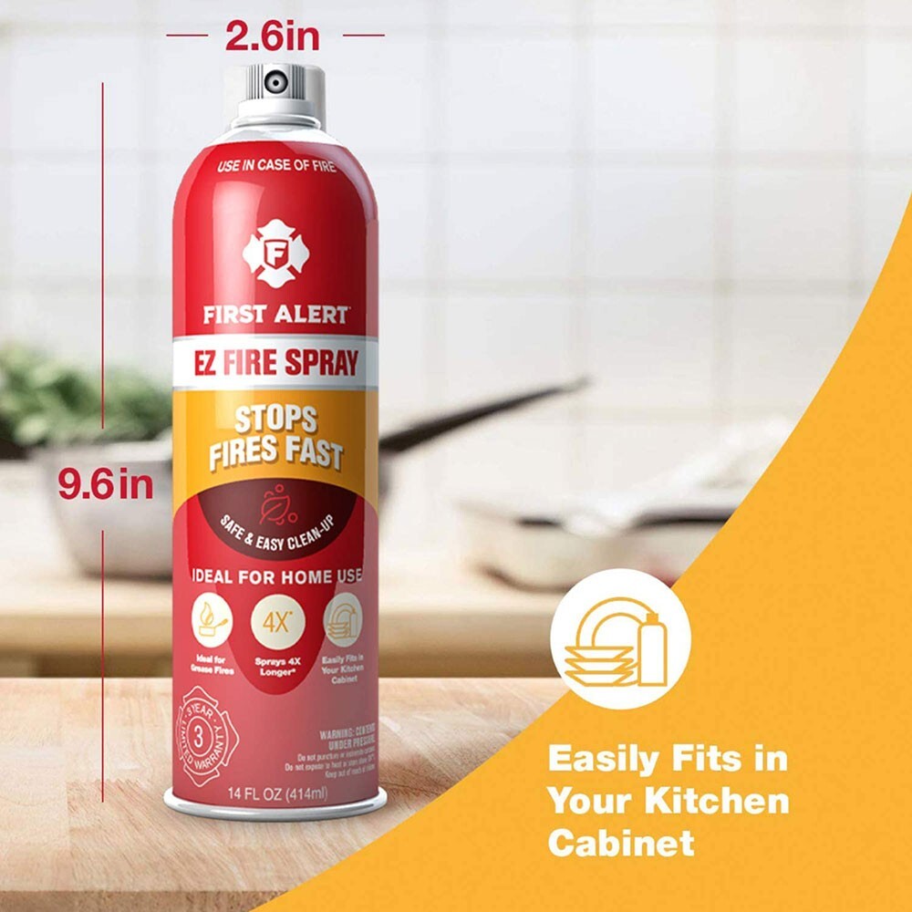 Fire Extinguisher -First Alert EZ – Home and Kitchen Fire Safety