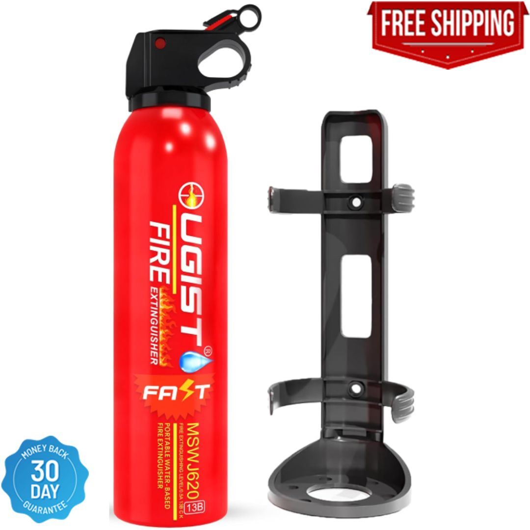 4 In1 Fire Extinguisher with Mount Fire Extinguishers for the House/Car/Kitchen