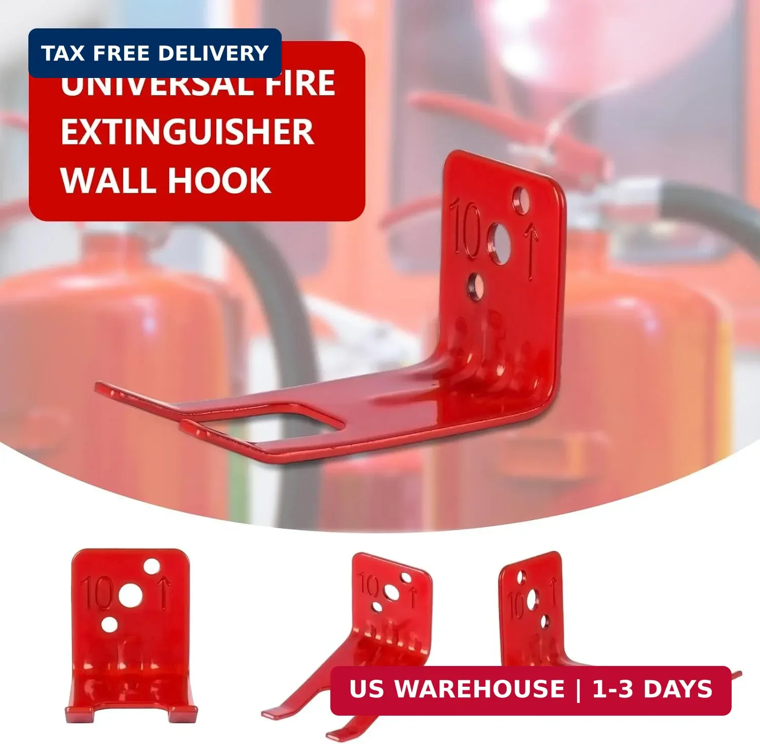 Fire Extinguisher Mounts & Brackets,4 Pack Fire Extinguisher Brackets and Holder