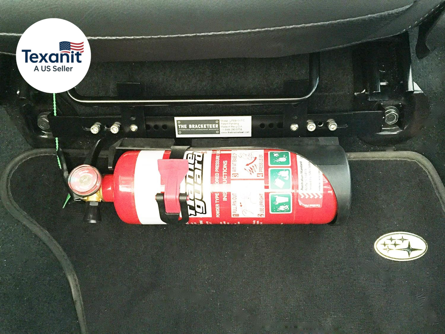 Car Fire Extinguisher Bracket | Fits Most Vehicles
