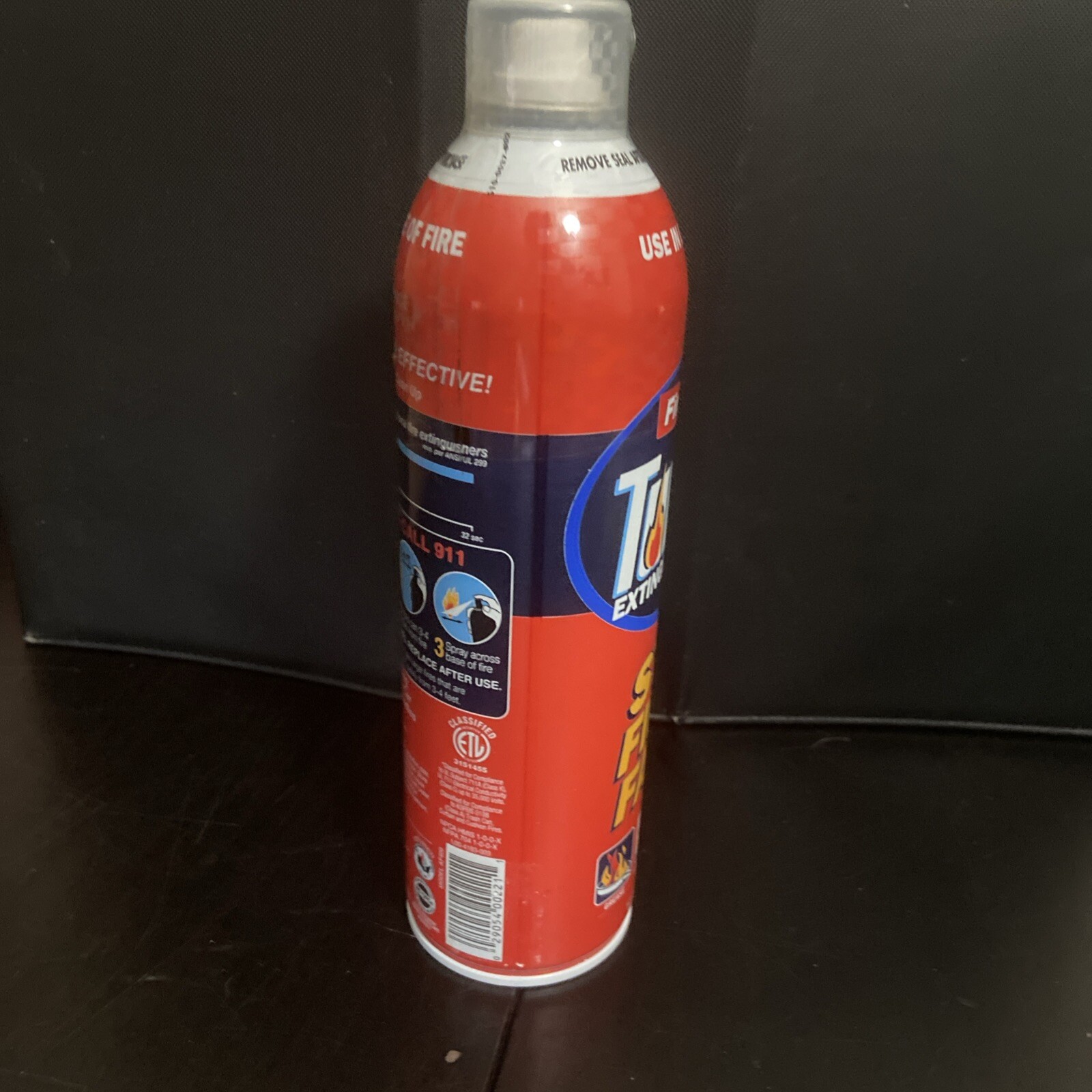 First Alert Fire Extinguisher Portable EZ Fire Spray Aerosol 14 fl oz