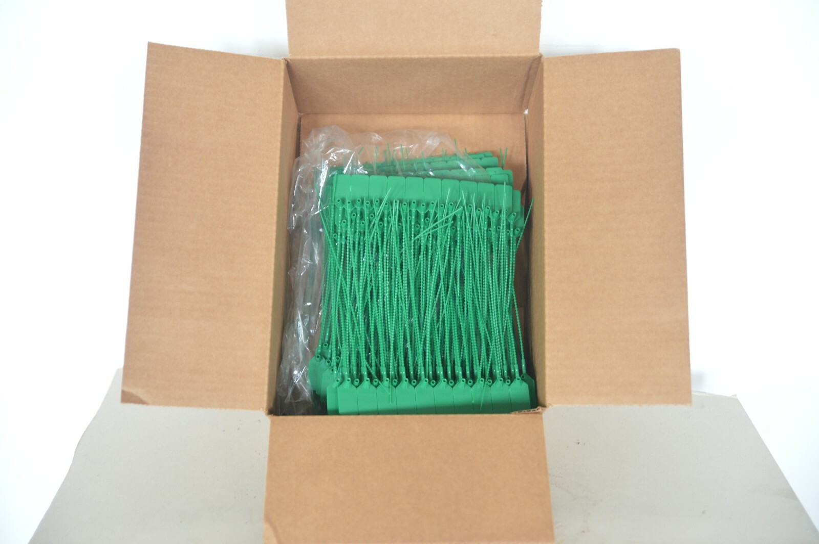 NEW 100 FIRE EXTINGUISHER TAMPER PROOF “FLAG” SAFETY SEALS (GREEN) U.L. APPROVED