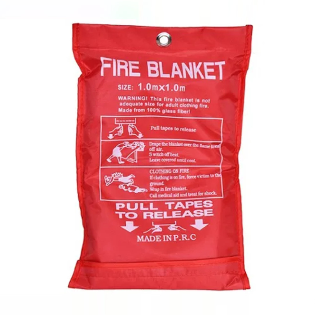 Fire Safety Blanket – Fire Suppression Fibre Glass Blanket 1m x 1 m