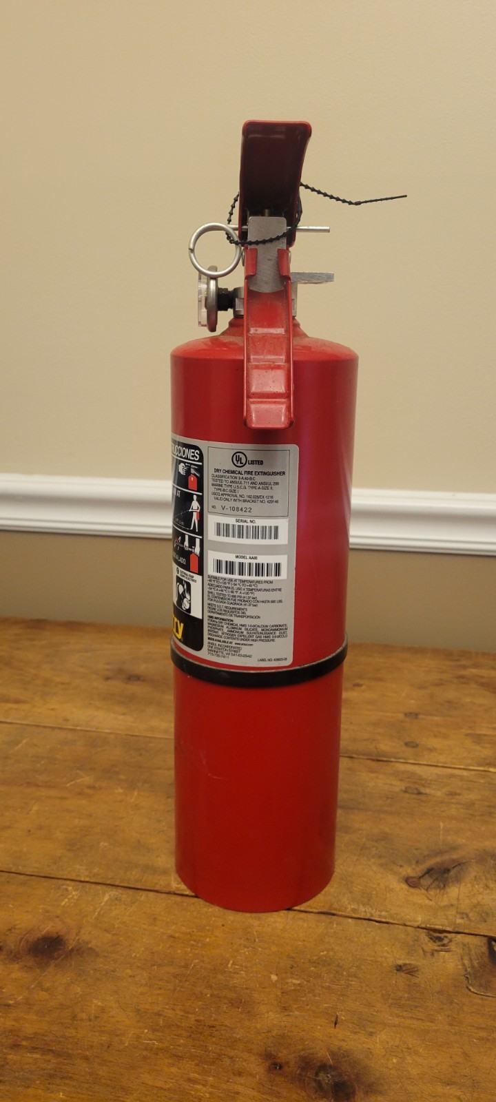 5LB TYCO SENTRY AA05 Dry Chemical Fire Extinguisher ABC 2021 NOS Lot Of 2