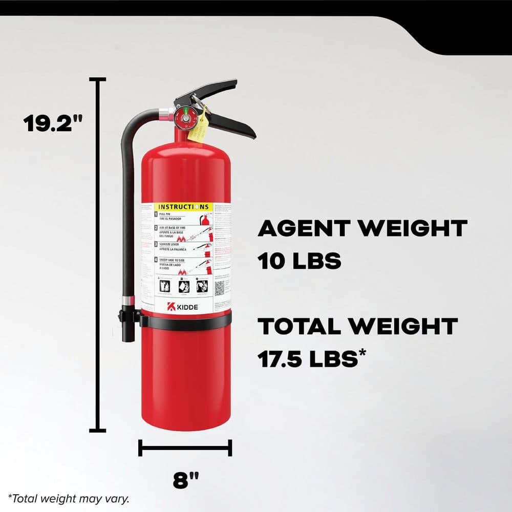 Pro 460 Rechargeable (4-A:60-B:C) Class ABC (10 lb.) Fire Extinguisher