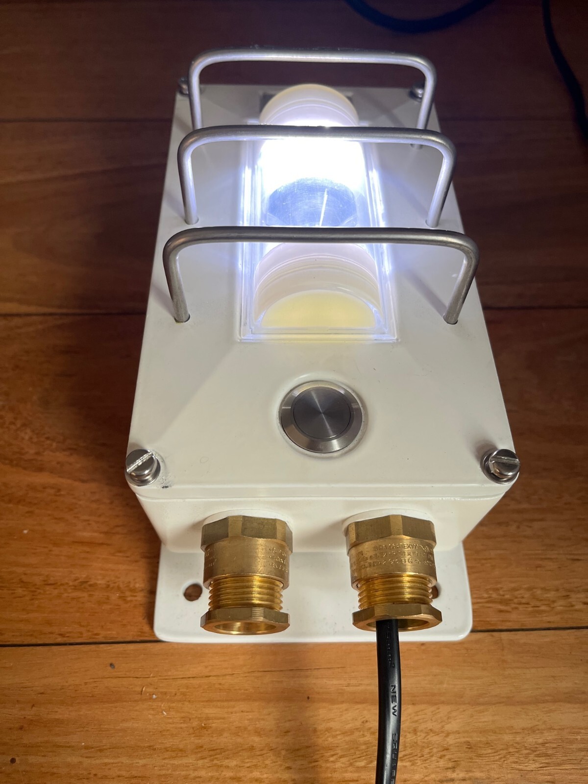 LED Automatic Emergency Light McGeoch Garage Bush fire shelter cellar