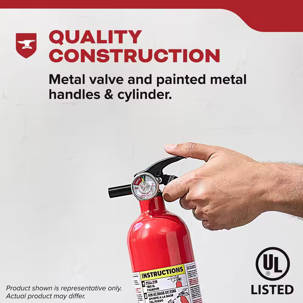 Home and Workshop 5-B:C Class BC 2 Lb. Fire Extinguisher 21031882 NEW