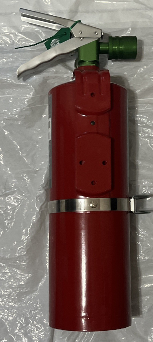 LAMBORGHINI OR FERRARI Fire Extinguisher Model 5F SA Halotron 1 5 lbs