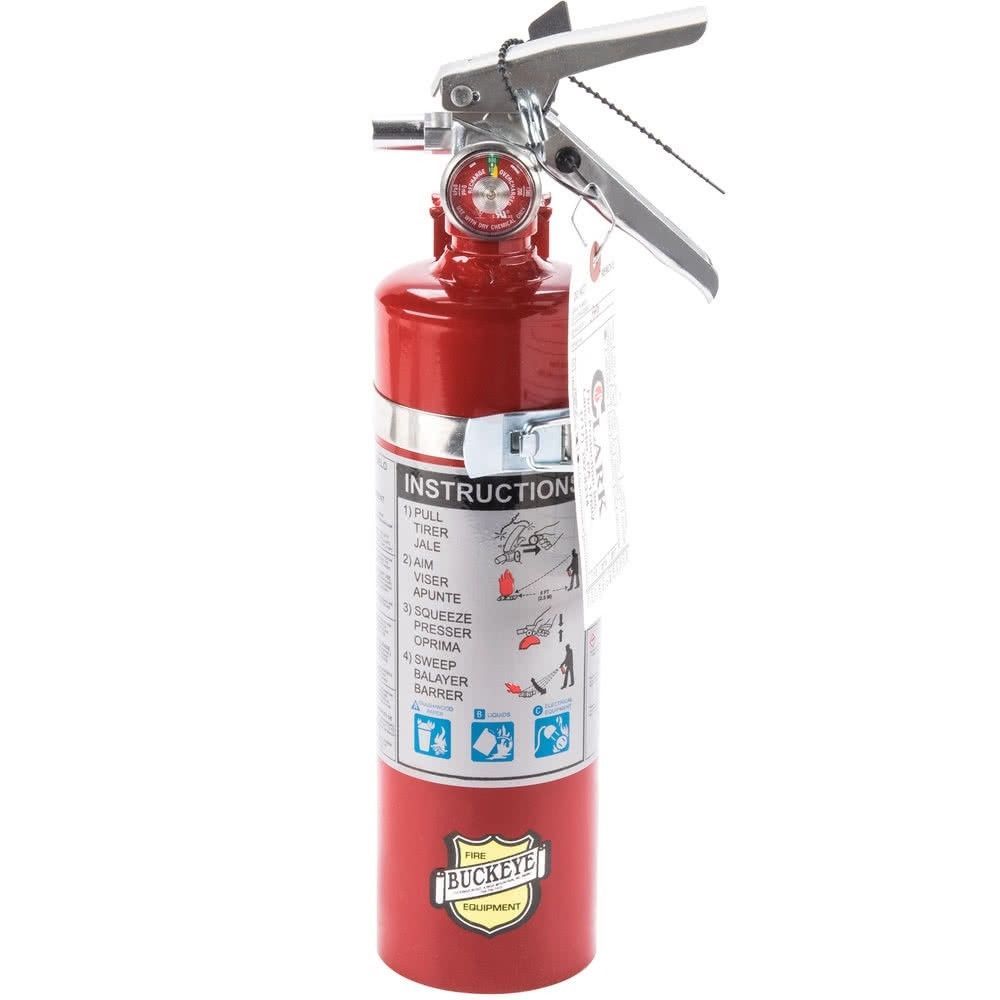 4X 2.5 Lb Fire Extinguisher ABC Dry Chemical Rechargeable DOT Vehicle Bracket UL