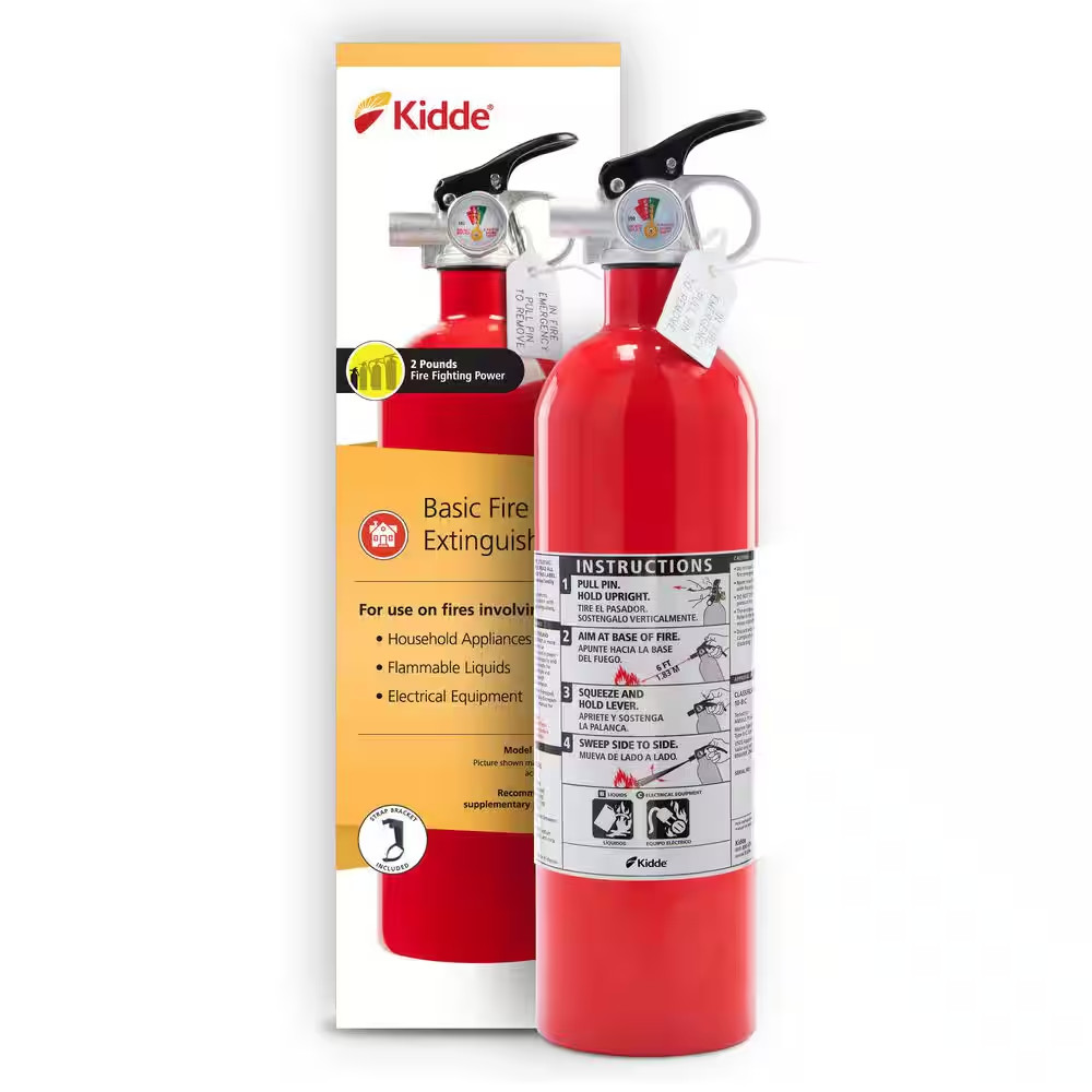 Home and Workshop 5-B:C Class BC 2 Lb. Fire Extinguisher 21031882 NEW