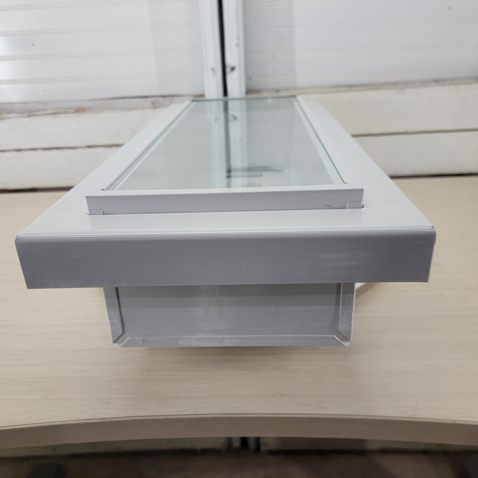 Potter Roemer 9700 Series Fire Extinguisher Cabinet Break Glass 28” White