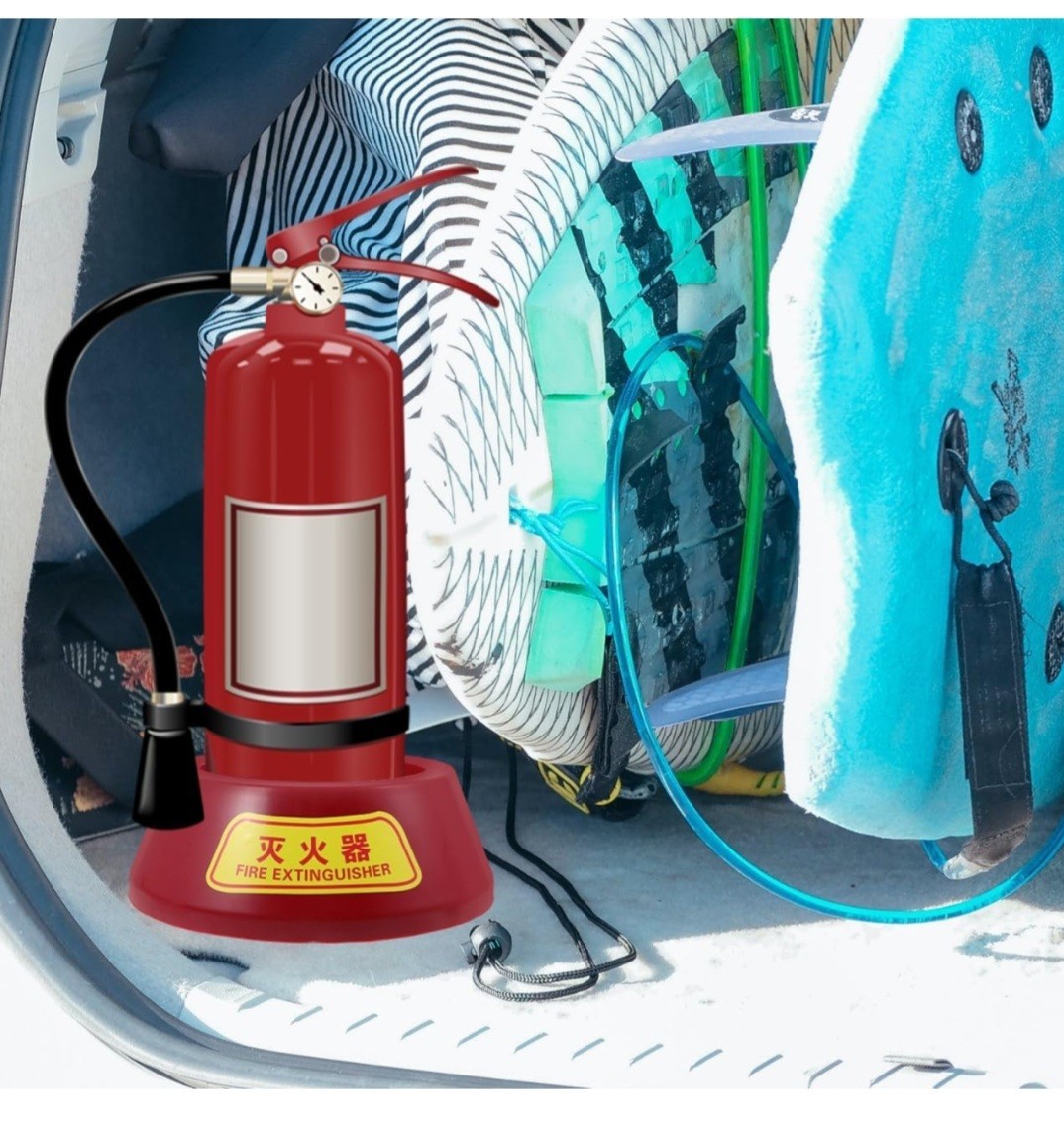 Angoily Store Plastic Fire Extinguisher Base Floor Stand 9.84X8.66X3.66