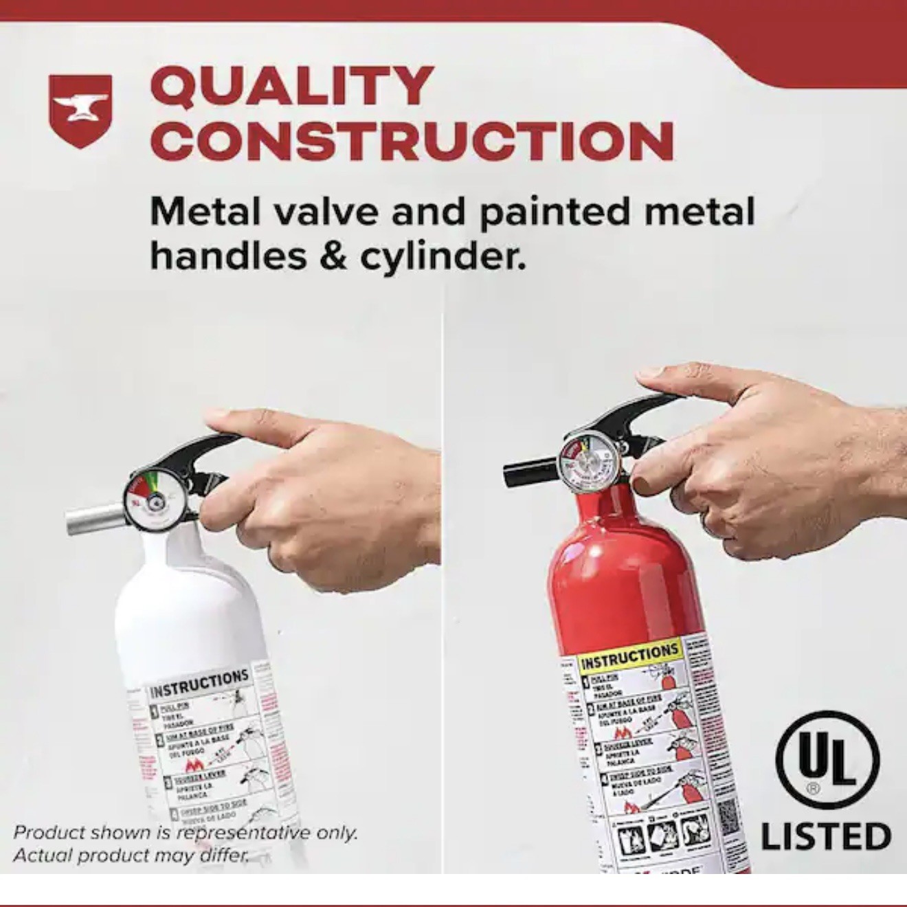 3x NEW Kidde 2-Pack | 1-A:10-B:C Recreation & 10-B:C Kitchen Fire Extinguisher