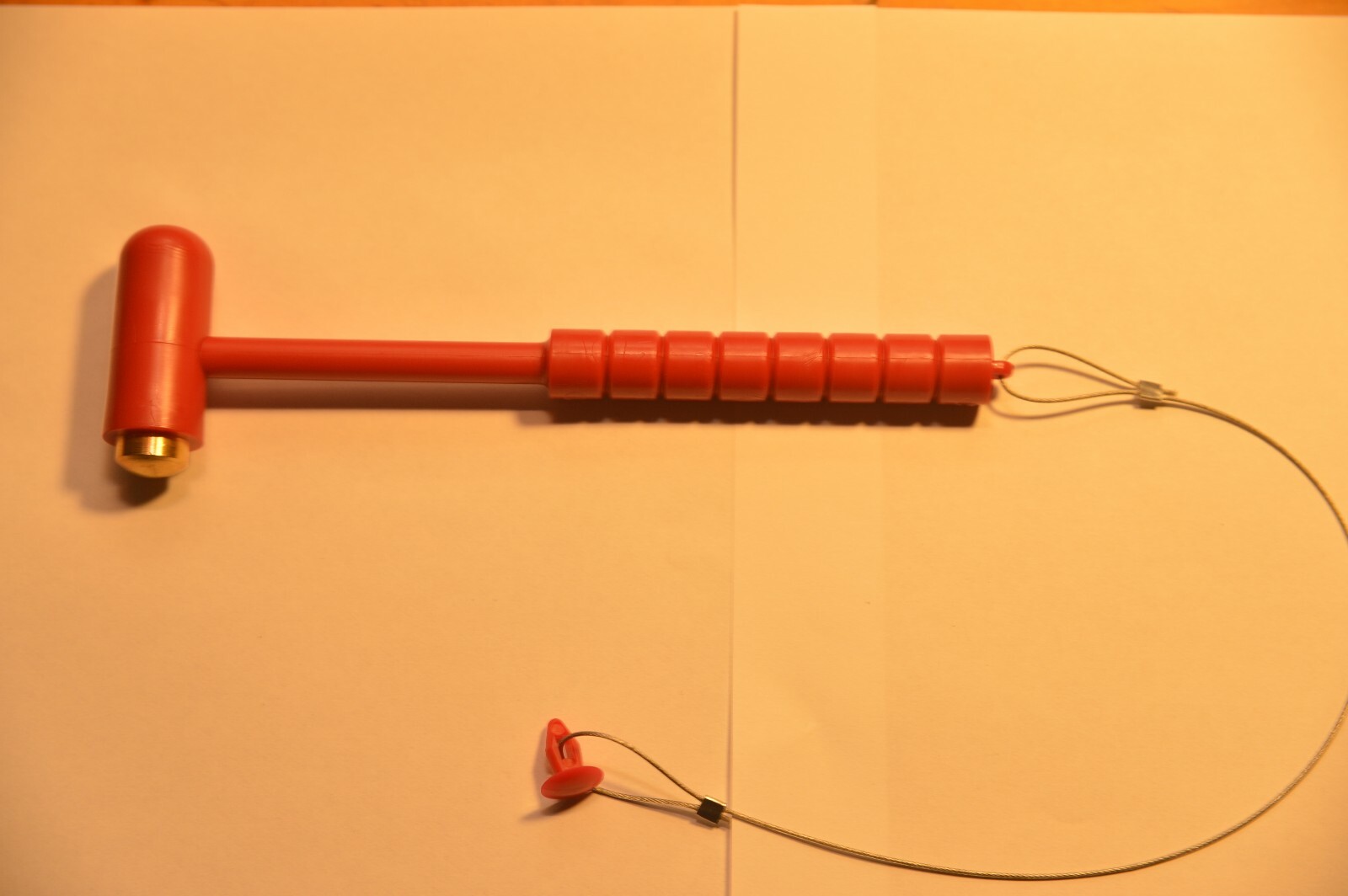 🎯 5LB FIRE EXTINGUISHER CABINET GLASS BREAKER BAR (HAMMER STYLE) RED