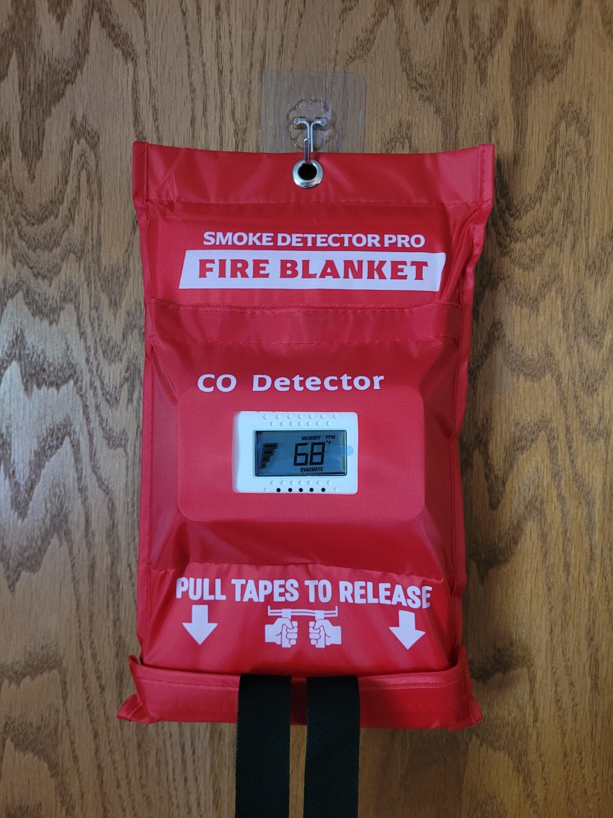 PRO FIRE BLANKET W/ Carbon monoxide pack – Patent pending