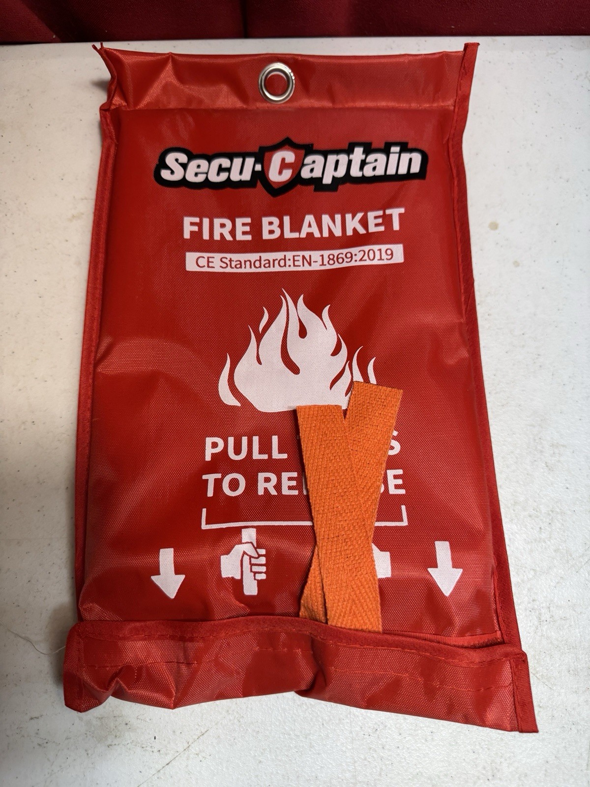 Secu-Captain Fire Blanket EN-1869:2019 Camping Survival A139